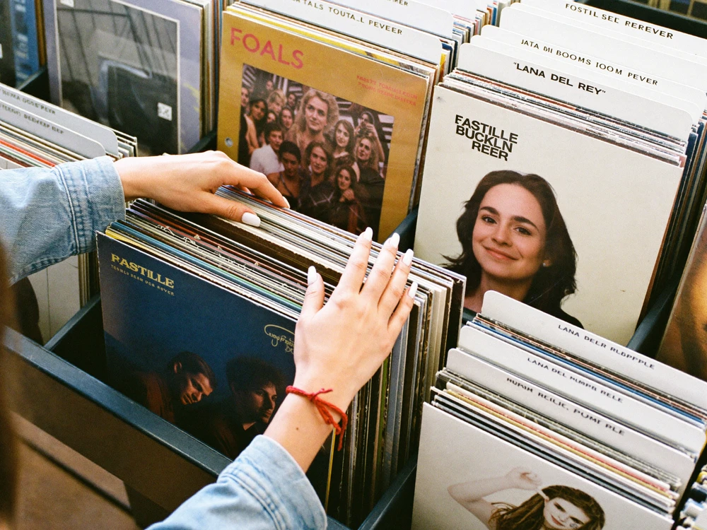 A record store